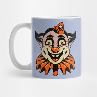 Creepy Vintage Clown Halloween Mug